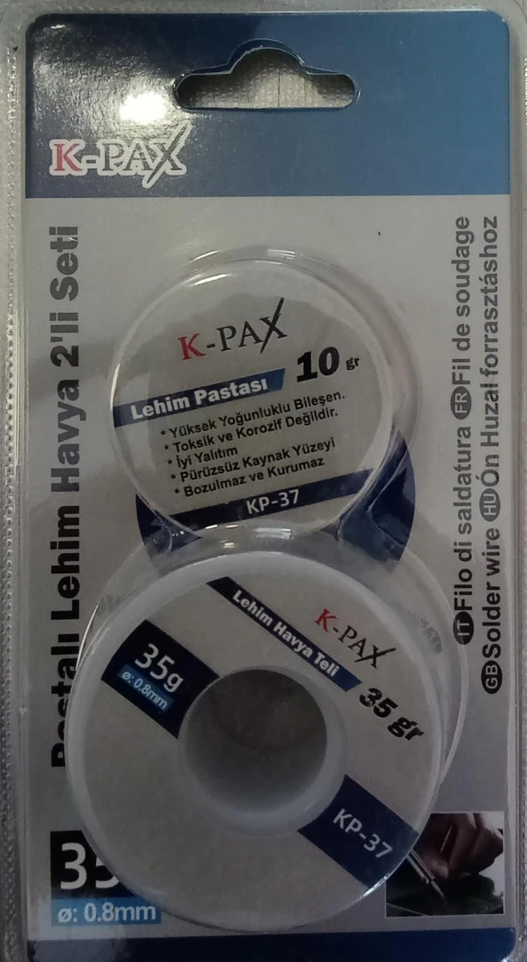K-PAX PASTALI LEHİM TELİ SETİ - 1