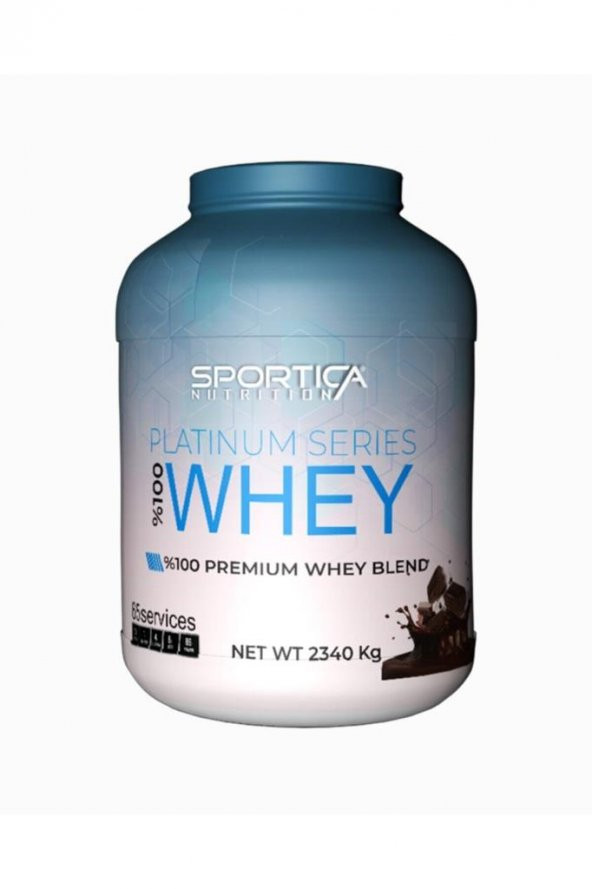 Sportica Nutrition Whey Protein Platinium Series 2340 Gr Çikolata