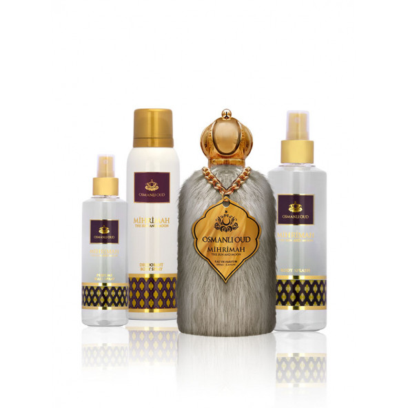 Mihrimah The Sun and Moon 100ML + SAÇ SPREYİ 100ML + Vücut Spreyi 150ML + DEODORANT 150ML