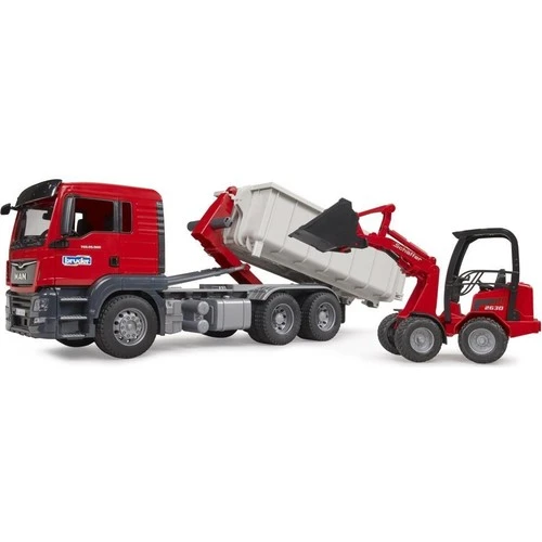Bruder Man Tgs Damperli Kamyon & Schaffer Yükleyici BR03767 - Resim 3