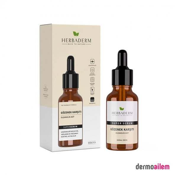 Herbaderm Gözenek Karşıtı Serum 30 ml