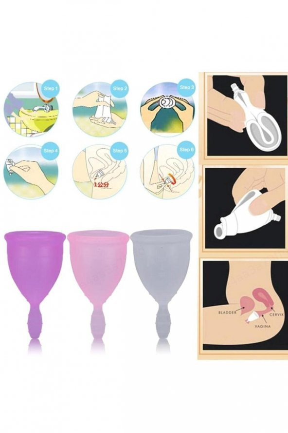 Regl Kabı - Adet Kabı - Menstural Kap Large (L) 100 Original - 4