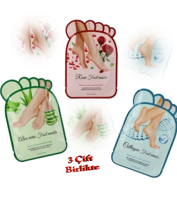 Miracle Peeling Pack – Çorap Tipi Peeling Maskesi 3LÜ