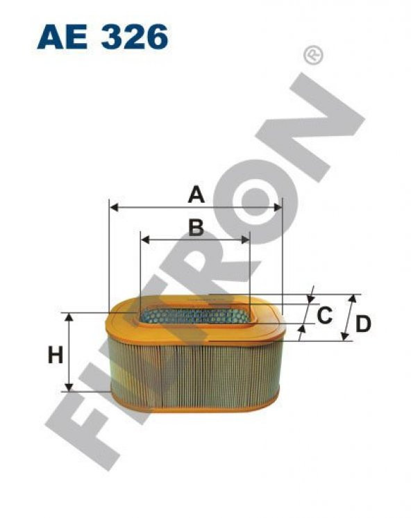 (FILTRONAE326)HAVA FİLTRESİ AC DELCO