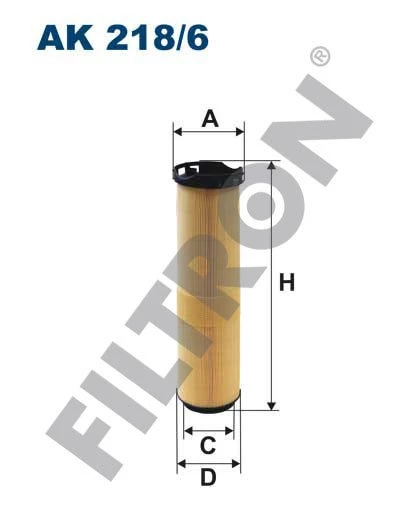 (FILTRONAK218/6)HAVA FİLTRESİ MERCEDES E-KLASSE (W211 S211) E 200 CDI 136HP 06/06-12/09