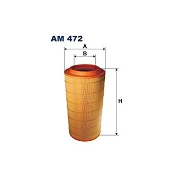 (FILTRONAM472)HAVA FİLTRESİ MERCEDES ACTROS MP2-MP3 03=>