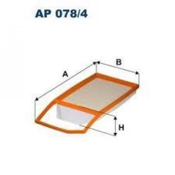 (FILTRONAP078/4)HAVA FİLTRESİ CİTROEN NEMO-FİAT QUBO- 500L- 500 X-OPEL COMBO D (X12)- PEUGEOT BIPPER