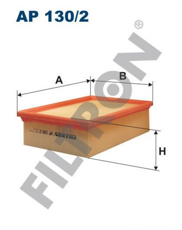 (FILTRONAP130/2)HAVA FİLTRESİ P307 1.4 1.6 2.0 HDİ (00-02) CC 03=> SW 02=> C4 2.0 04=>