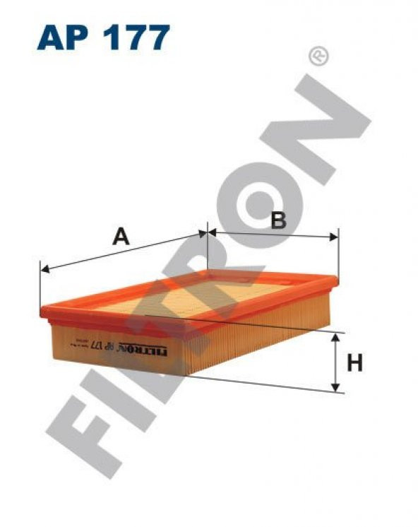 (FILTRONAP177)HAVA FİLTRESİ HYUNDAI EXEL 1.5İ 83HP 01/90-01/95