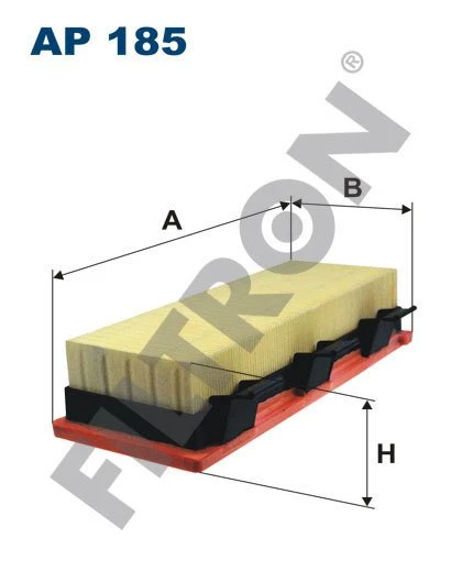 (FILTRONAP185)HAVA FİLTRESİ RENAULT CLİO II-CLİO II CAMPUS-CLİO SYMBOL 1.9 D 65HP (98-01)