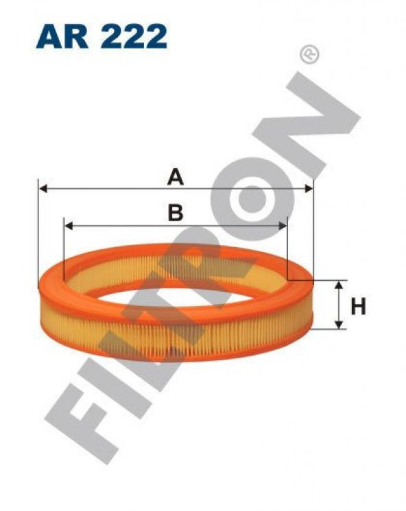 (FILTRONAR222)HAVA FİLTRESİ FORD ESCORT IV 1.4 73HP 01/86-07/90