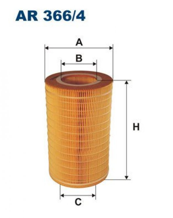 (FILTRONAR366/4)HAVA FİLTRESİ SAAB 9-5