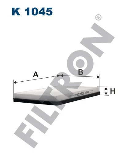 (FILTRONK1045)KABİN FİLTRESİ VW PASSAT (3A2/5. 35I) 1.8 90HP 02/88-05/97