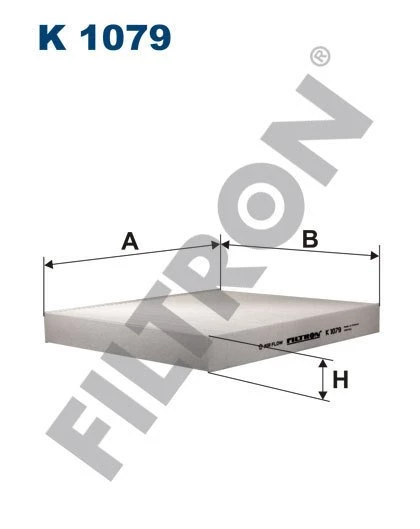 (FILTRONK1079)POLEN FİLTRESİ POLO 07=> CORODOBA-IBIZA IV(02-09) IBIZA V 09=> 1.2-1.4-1.4 16V-1.4TDI-1.8T-1.9TDI