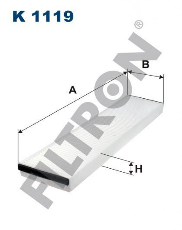 (FILTRONK1119)POLEN FİLTRESİ MİNİ COOPER I 1.6 115HP 05/01-09/08
