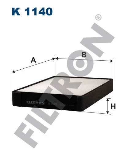 (FILTRONK1140)POLEN FİLTRESİ HYUNDAI SANTAFE 01=> SONATA-TARGET (00-06)-KIA SORENTO (02-06)-SPORTAGE (CU2647)