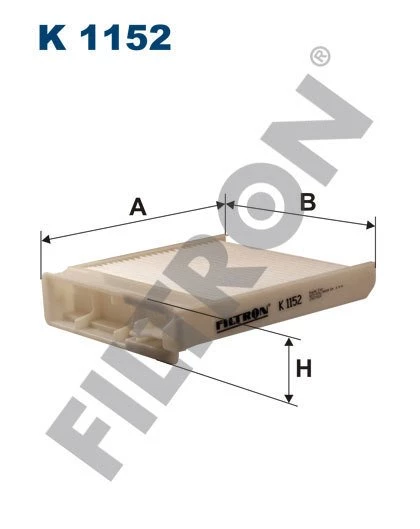 (FILTRONK1152)POLEN FİLTRESİ CLIO III-MODUS-TWNG-MICRA III-NOTE-SANDERO-DUSTER 1.2 16V-1.4-16V-1.6-1.6 16V-1.5DCI