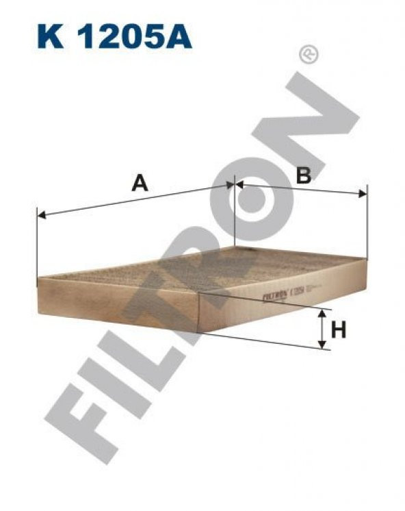 (FILTRONK1205A)POLEN FİLTRESİ MERCEDES SLK (R171) 200-280-300-350-(R172) 200-250-350