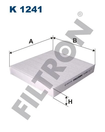 (FILTRONK1241)POLEN FİLTRESİ P4007-CITROEN C-CROSSER-MITSUBISHI LANCER VIII-OUTLANDER II-COLT 08=>