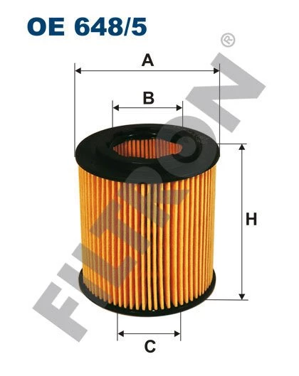 (FILTRONOE648/5)YAĞ FİLTRESİ ASTRA H-VECTRA C-SIGNUM-ZAFIRA B 1.9 CDTI-CROMA-GRANDE PUNTO 1.9 MTJ