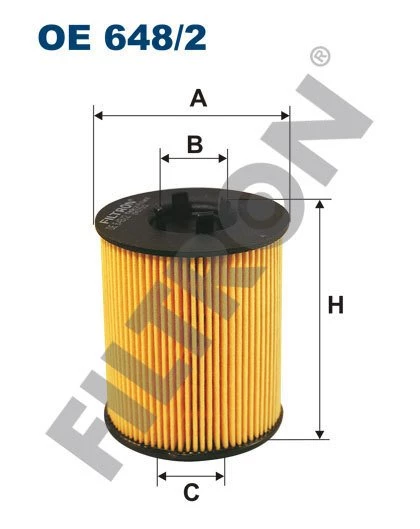 (FILTRONOE648/2)YAĞ FİLTRESİ OPEL VECTRA-B 2.5İ V6 170HP 10/95-12/00