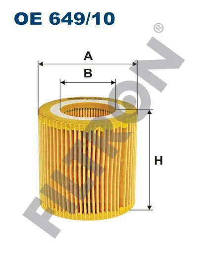 (FILTRONOE649/10)YAĞ FİLTRESİ BMW 1 (F20)-BMW 2 (F22)-BMW 3 (F30-F35-F80-F31-F34)-BMW 4 (F32-F82-F33-F83-F36)-BMW 5