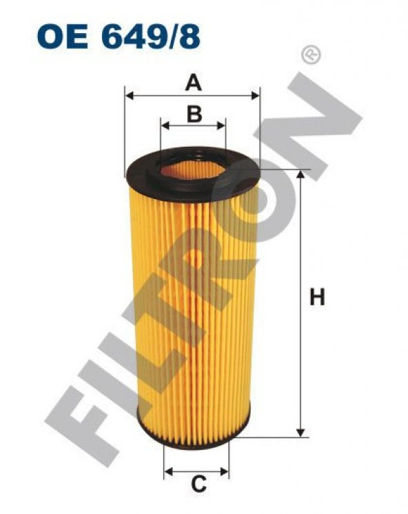 (FILTRONOE649/8)YAĞ FİLTRESİ BMW 3-5-6-7-X3-X5-X6