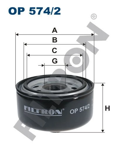 (FILTRONOP574/2)YAĞ FİLTRESİ VW LT 28 II 2.8 TDI 158HP 04/02-05/06