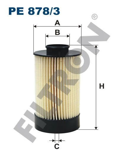 (FILTRONPE878/3)YAKIT FİLTRESİ DAILY III 29L 14-29L 10V 05=>