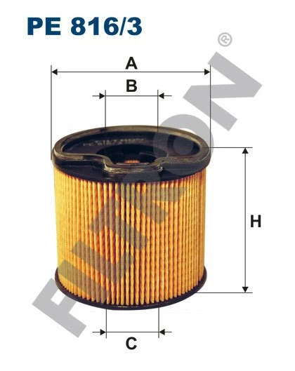 (FILTRONPE816/3)YAKIT FİLTRESİ PARTNER-BERLINGO-C5-JUMPY-XSARA-SCUDO-P206-P307-P406-P607-P806-EXPERT 2.0HDI