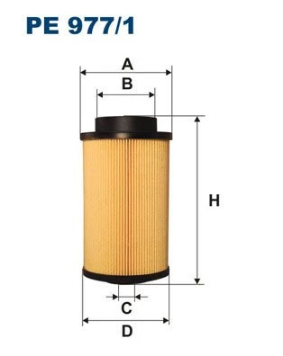 (FILTRONPE977/1)YAKIT FİLTRESİ 18.320-1.8.320 FAC 04=>