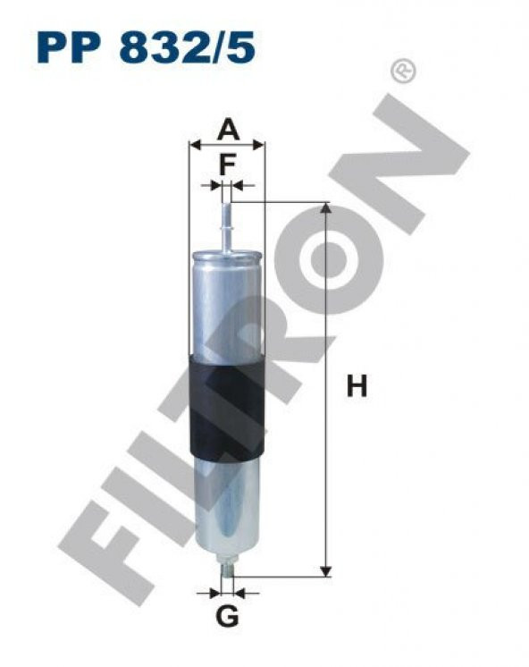(FILTRONPP832/5)YAKIT FİLTRESİ BMW 3 (E46) M3 CSL 3.2 360HP 03/03-03/05