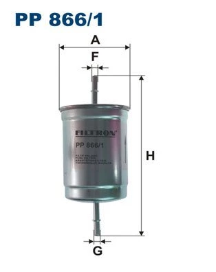 (FILTRONPP866/1)YAKIT FİLTRESİ B.Y TIP VOLVO S40 (95-04) S60 00=>10) S80 (98-06) XC70 2.4 2.5 (00=>02) TIRNAKLI V40 (95-04) V70 (00=>07)