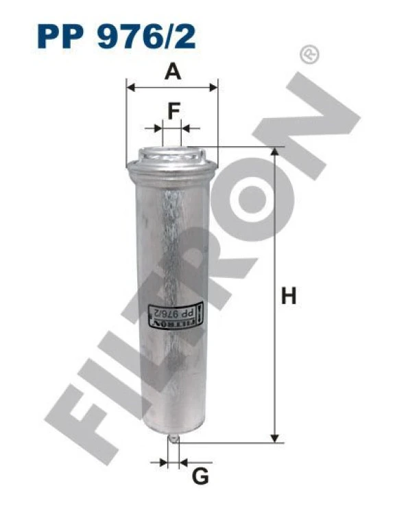 (FILTRONPP976/2)YAKIT FİLTRESİ BMW 1 (E81-E87-E82-E88) 116d-118d-120d-123d-BMW 3 (E46) 330-BMW 5 (E60) 520-525-530