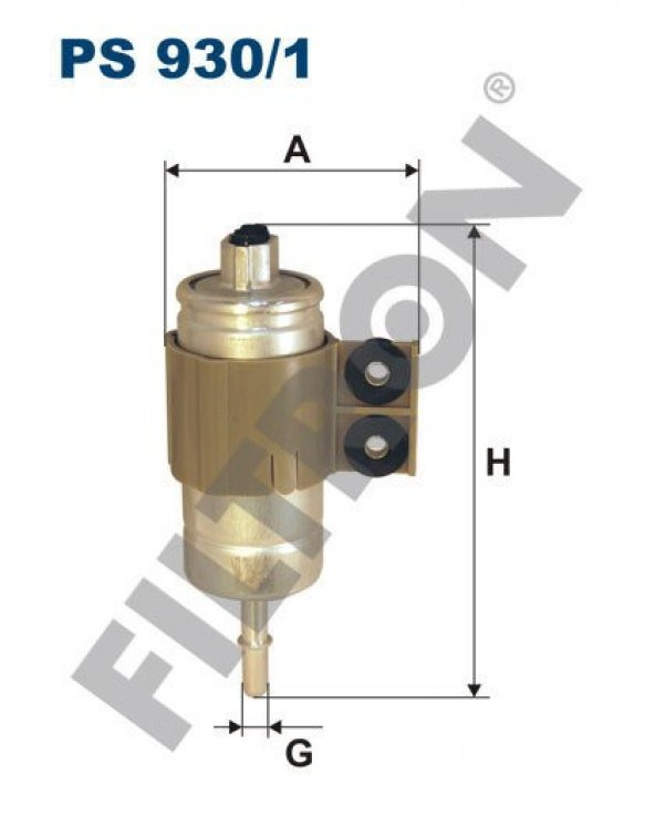 (FILTRONPS930/1)YAKIT FİLTRESİ HONDA ACCORD + COUPE VII 2.0İ 16V 147HP 02/98-06/03