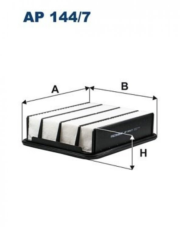 (FILTRONAP144/7)HAVA FİLTRESİ TOYOTA LAND CRUİSER 2.8 D-4D - 1
