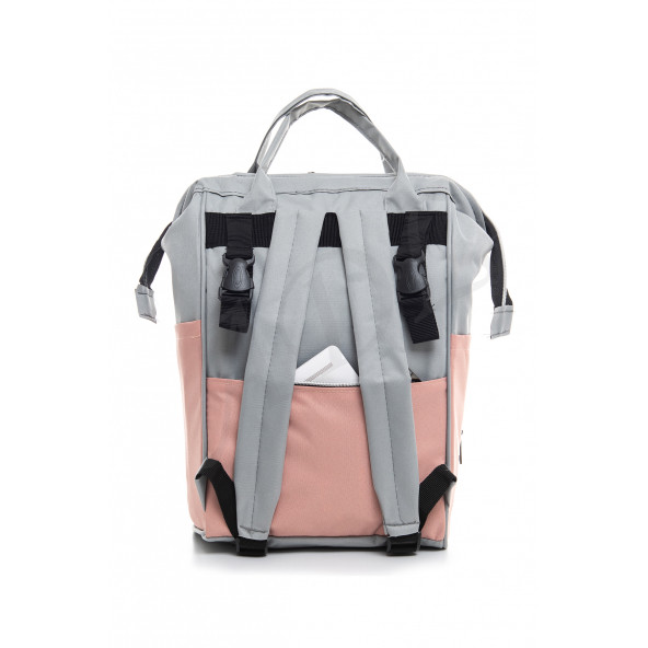 Anne Bebek Bakım Çantası Pembe Kız Bebek Hastane Çıkışı Bebek Doğum Çantası - 3