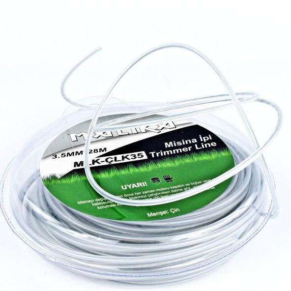 ÇELİK MİSİNA / TIRPAN / 3.5 mm / 28 Metre /  MALİKA /