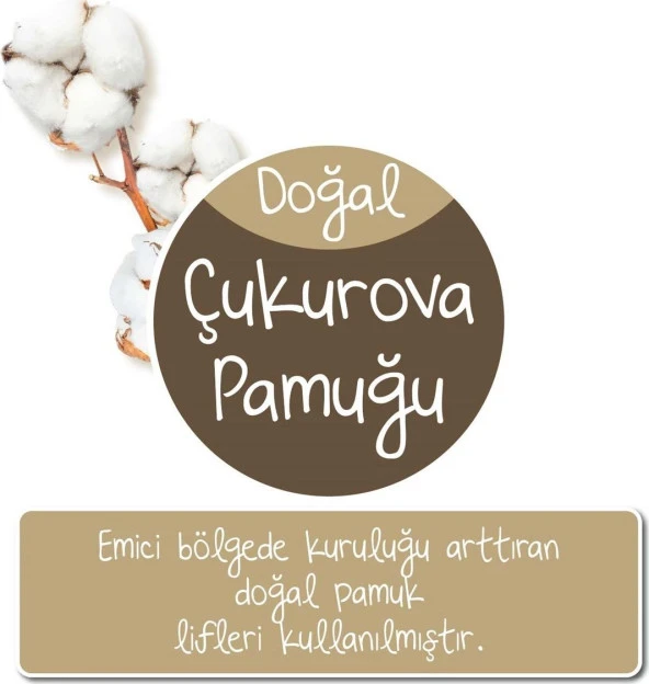 Baby Turco Doğadan Avantaj Paket Külot Bez 6 Beden 16+ kg 120li - 5