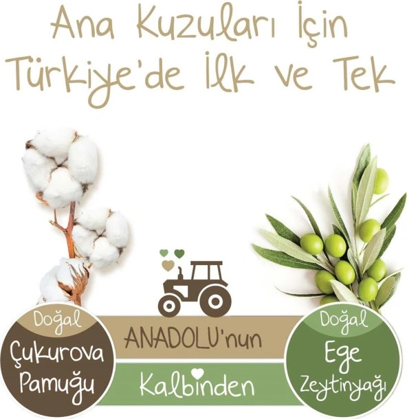 Baby Turco Doğadan Avantaj Paket Külot Bez 6 Beden 16+ kg 120li - 6