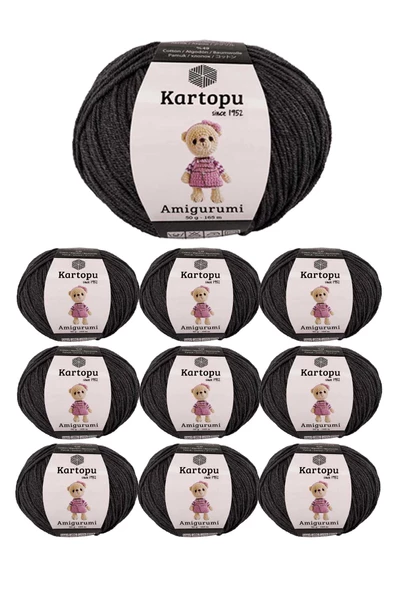 10 Adet Amigurumi El Örgü İpi 50gr 995 ürün görseli 1