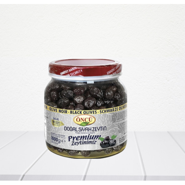 Öncü 1 kg Siyah Yağlı Zeytin 2XL-XL(181-230) 1 adet