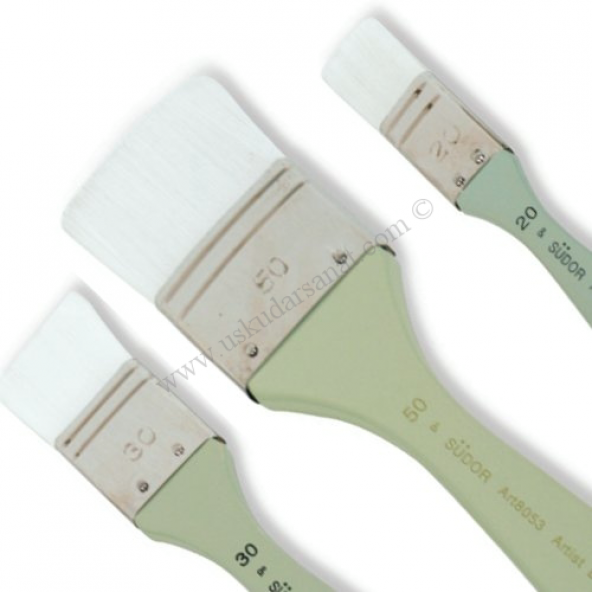 8053 Fırça Zemin Beyaz Sentetik 8053/ No:20 ürün görseli 1