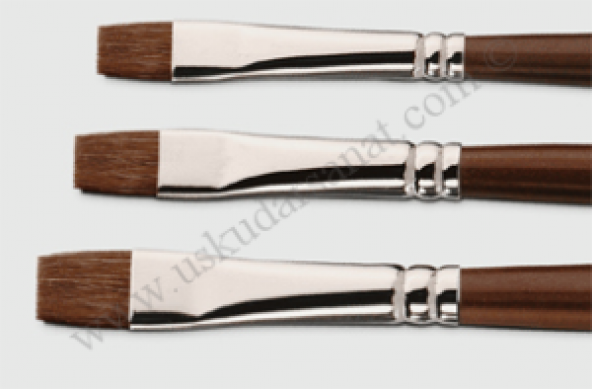 Pebeo 210 Seri Yassı Kıl Fırça 16 ürün görseli 1