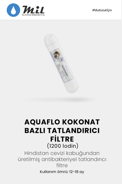 Su Arıtma Cihazı için Tatlandırıcı Su Arıtma Filtresi