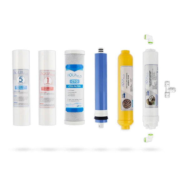 Açık Kasa Su Arıtma Cihazı 6lı Filtresi Set
