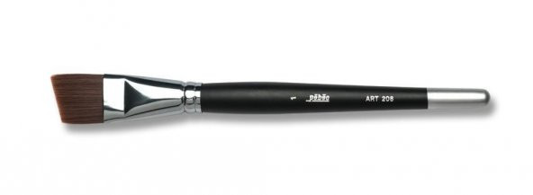 Pebeo Yan Kesik Sentetik Fırça 208 No:1 ürün görseli 1