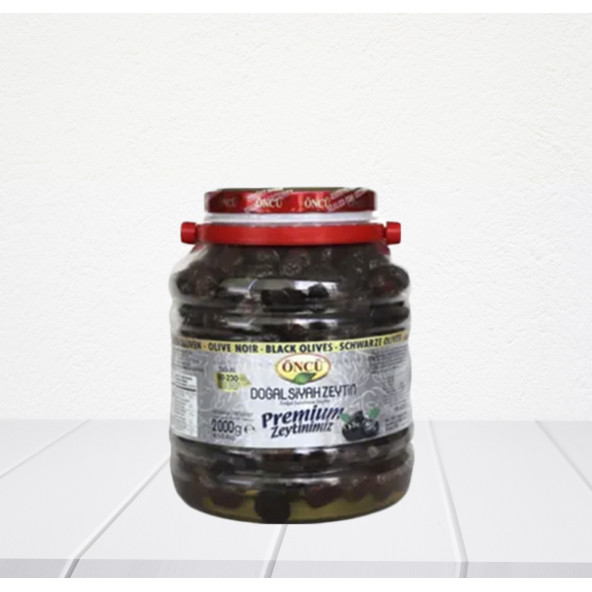 Öncü 2 kg Siyah Yağlı Zeytin 2XL-XL(181-230) 1 adet