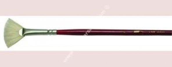 Pebeo 113L Seri Doğal Kıl Yelpaze Fırça No:1 ürün görseli 1