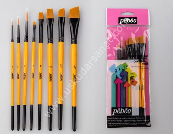 Pebeo Fırça Seti Çok Amaçlı Set 6 ürün görseli 1